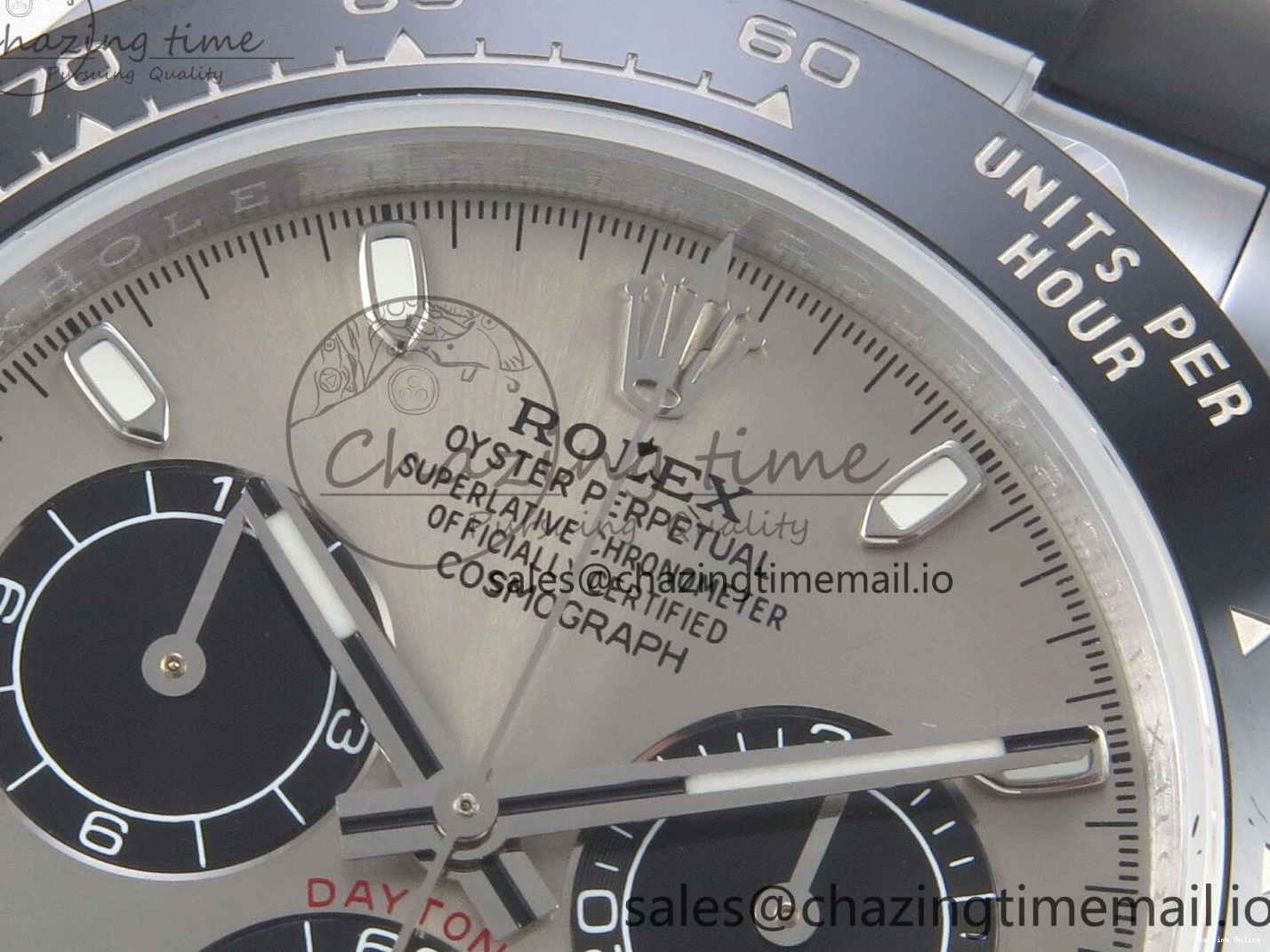 0405 Daytona 116519 QF 1:1 Best Edition Grey Black Dial on Oysterflex Strap SH4130 V11（Gain Weight） EasyMatch 172